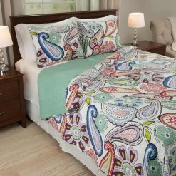 Top 10 😉 King Lavish Home Lizzie Quilt Set 😍