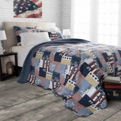 Brand new 🤩 King Americana 3 Piece Quilt Set By Lavish Home 🤩