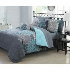 Brand new 🌟 King Amber 9 Piece Quilt Set By Avondale Manor 😀