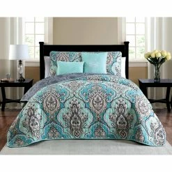 Outlet 🔔 Queen Odette 5 Piece Quilt Set By Avondale Manor 🔥