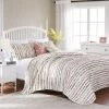 Discount ❤️ King Greenland Home Fashions Bella Ruffle Quilt Set ✔️