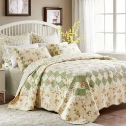 Top 10 💯 King Greenland Home Fashions Bliss - 2 Piece Quilt Set - Ivory 😍