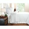Budget 😉 King Greenland Home Fashions Ruffled - 2 Piece Quilt Set - White ✔️