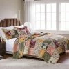 Buy ✨ King Greenland Home Fashions Antique Chic - Quilt Set Includes Bonus 16 In. Pillow 🎉