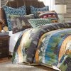 Hot Sale ⭐ King Black Bear Lodge Quilt Set By Greenland Home Fashions 😀 -Greenland Home Fashions shop masterGRNLD383