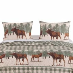 Best deal 🔥 Twin Moose Creek Quilt Set By Greenland Home Fashions 💯