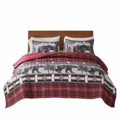 Brand new 🎉 King Greenland Home Timberline Oversized Quilt Set 💯