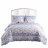 Promo 💯 King Greenland Home Betty Lace-Embellished Quilt Set 🌟