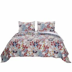 Cheapest ❤️ King Barefoot Bungalow Perry Reversible Quilt Set 👍