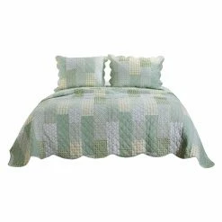Cheapest ⭐ King Barefoot Bungalow Juniper Oversized Quilt Set 🤩