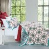 New ✔️ Queen Sonora Quilt Set By HiEnd Accents 👏 -Greenland Home Fashions shop masterHIEN565