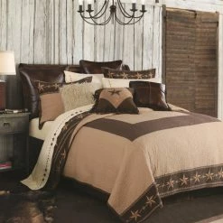 Brand new 🎁 Twin Star Ranch Quilt Set By HiEnd Accents ⭐