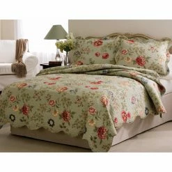Budget 🔔 American Traditions King Edens Garden Quilt Set 🛒
