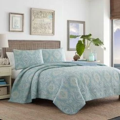 Buy 👏 King Turtle Cove Cotton Quilt Set By Tommy Bahama ✔️