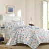 Buy 😀 King Ahoy Quilt Set By Laura Ashley ✔️ -Greenland Home Fashions shop masterREVM1235