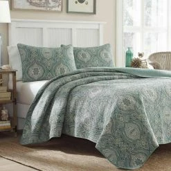 Best Sale ❤️ King Turtle Cove Quilt Set By Tommy Bahama 🧨
