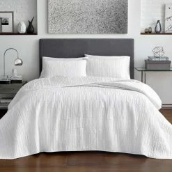 Deals 👏 Full/Double Tally Quilt Set By City Scene 👍