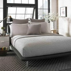 Hot Sale 🔥 King City Scene Leaves Cotton Quilt Set 🔥