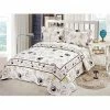 Best Pirce 😍 Queen Geometric 🌞 Summer Storm 3 Piece Reversible Quilt Set By Tache Home Fashion 👏