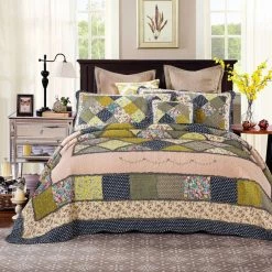 Deals ❤️ Twin Spring Shower Quilt Set By Tache Home Fashion 💯
