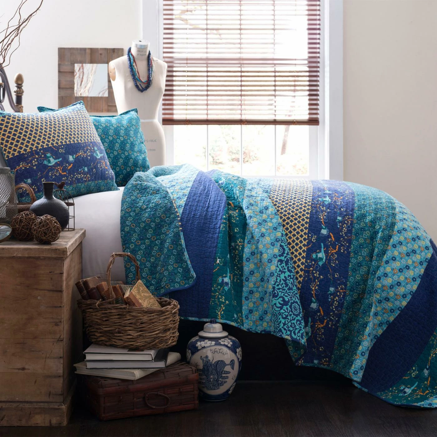 Budget ๐ King Royal Empire 3-Piece Quilt Set By Lush Decor โญ 3 Budget ๐ King Royal Empire 3-Piece Quilt Set By Lush Decor โญ