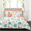 Brand new 🎉 King Coastal Reef 7 Piece Feather Quilt Set By Lush Decor 😉 -Greenland Home Fashions shop masterTRIA743