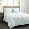 Best Pirce 💯 King Teardrop Leaf 3 Piece Quilt Set By Lush Decor 🥰 -Greenland Home Fashions shop masterTRIA751