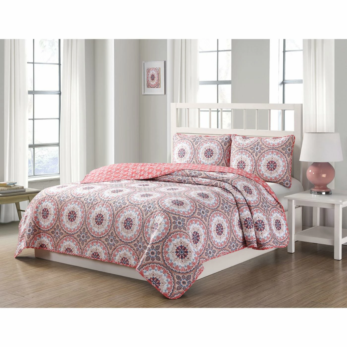 Best Sale π₯ King Darma 3 Piece Reversible Quilt Set By Quaint Home 𧨠3 Best Sale π₯ King Darma 3 Piece Reversible Quilt Set By Quaint Home π§¨