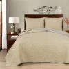Cheapest 👍 King Casablanca Embroidered Reversible Quilt Set By Brielle 🔔 -Greenland Home Fashions shop masterZORL005