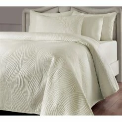 Hot Sale ⭐ King Brielle Embroidered Stream Quilt Set By Brielle 😉