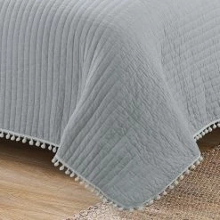 Outlet 😍 King Costa Brava Quilt Set By Estate Collection 🤩 -Greenland Home Fashions shop scaleAMEM054