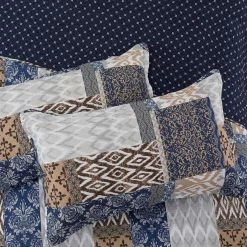 Buy ⌛ Amrapur Overseas Inc. King Laura Printed 3 Piece Quilt Set By Amrapur 🎁 -Greenland Home Fashions shop scaleAMRA053