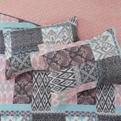 Outlet ✨ Amrapur Overseas Inc. Queen Sylvia Printed 3 Piece Quilt Set By Amrapur 👍 -Greenland Home Fashions shop scaleAMRA054