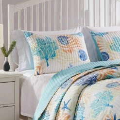 Brand new ⌛ Full/Double Greenland Home Montego Oversized Quilt Set 👏 -Greenland Home Fashions shop scaleGRNLD578