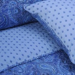 Best reviews of 🥰 Queen Superior Cotton Moroccan Paisley Quilt Set 🌟 -Greenland Home Fashions shop scaleHCIN1044