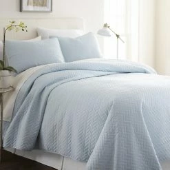 Budget 🎁 California King Brick Quilted Coverlet Set By Noble Linens 🔥 -Greenland Home Fashions shop scaleIENJ054