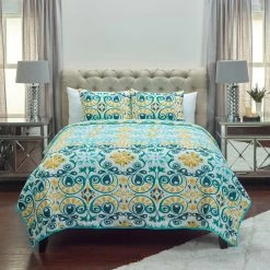 Top 10 ✔️ King Merriweather Quilt By Rizzy Home 🎁 -Greenland Home Fashions shop scaleRIZ1462