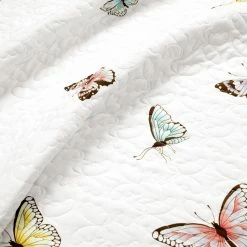 Best reviews of 😍 Queen Lush Decor Flutter Butterfly Oversized Quilt Set -Lilac -Twin 💯 -Greenland Home Fashions shop scaleTRIA1006